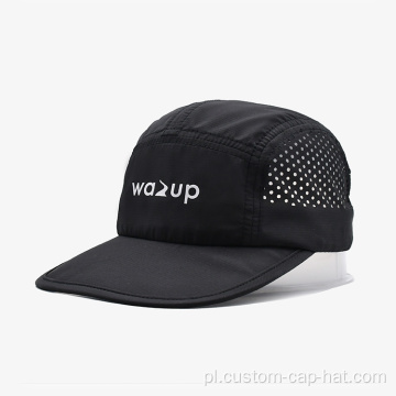 100% poliester dryfit biegowy promocyjny czapka sportowa